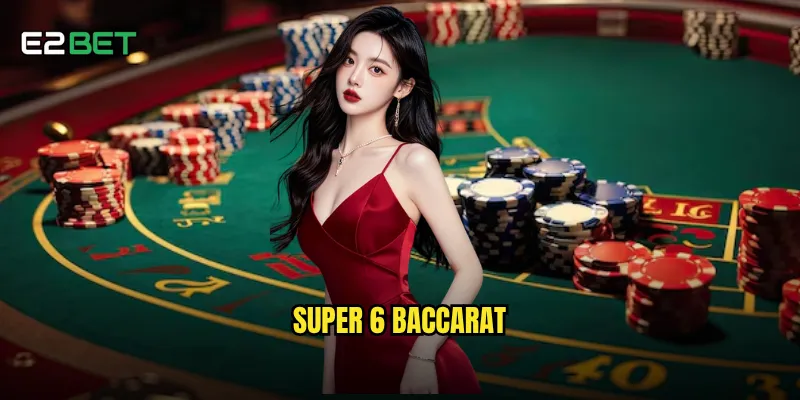 Super 6 baccarat e2bet có gì khác biệt so với phiên bản thường? 7 super 6 baccarat